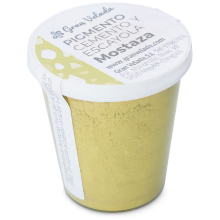 Senffarbenes Farbpigment für Zement und Gips