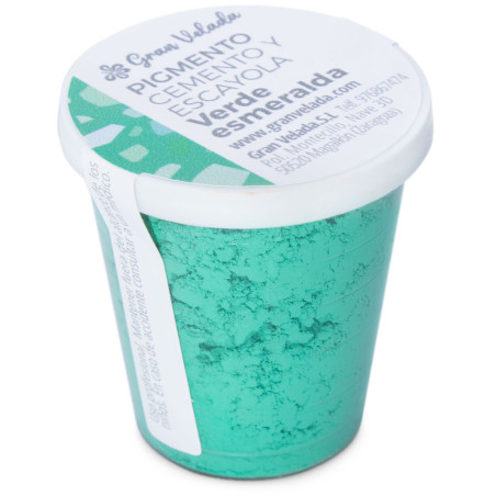 Smaragdovo zelený pigment na cement a sadru