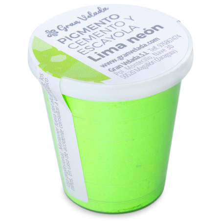 Pigment na cement a sadru neonová lima