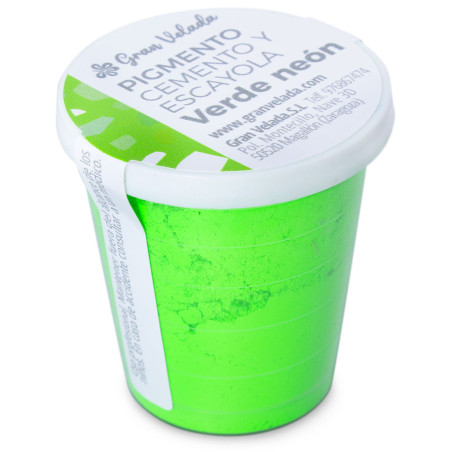 Neongrünes Farbpigment für Zement und Gips