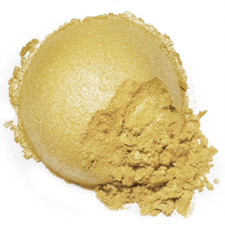 Kosmetische Goldener Glimmer