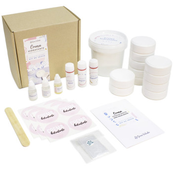 Set zur Herstellung selbstgemachter Feuchtigkeitscreme. Online-Verkauf