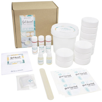 Set zur Herstellung von Gel gegen fettige Haut. Online-Verkauf.