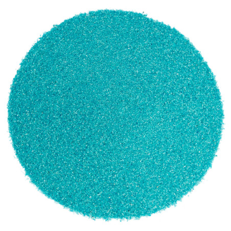 Feiner karibischer blauer Sand