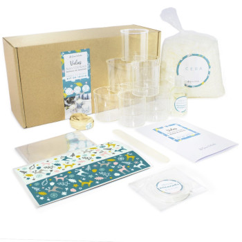 Set zur Herstellung von Weihnachtswaldkerzen. Online-Verkauf Set zur Herstellung von Weihnachtswaldkerzen. Online-Verkauf