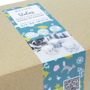 Set zur Herstellung von Weihnachtswaldkerzen. Online-Verkauf Set zur Herstellung von Weihnachtswaldkerzen. Online-Verkauf