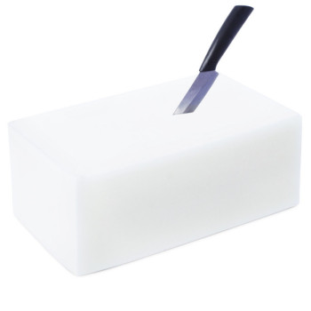 Sparformat von 12 kg Seife auf weißer Glycerinbasis. Sparformat von 12 kg Seife auf weißer Glycerinbasis.