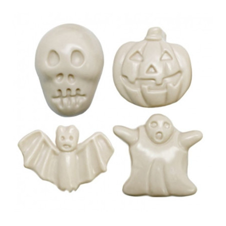 Form Magnete 4 furchterregende Figuren Halloween