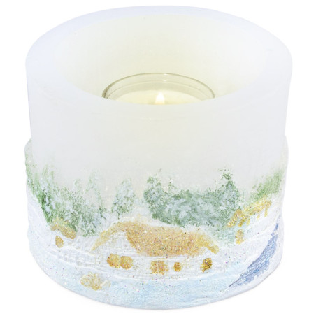 Weihnachtslandschaft Fanalform