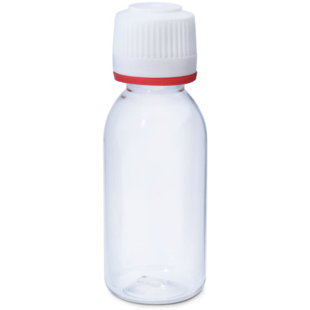 Transparente PET-Flasche 30 ml Verschluss-Tropfverschluss