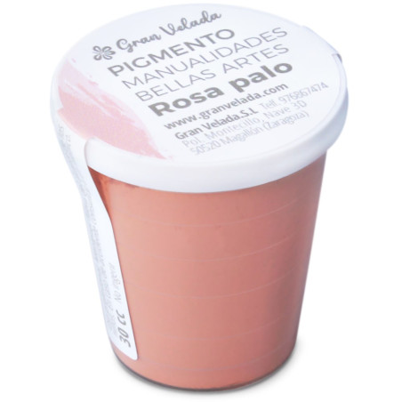 Blassrosa Farbpulverpigment zum Basteln