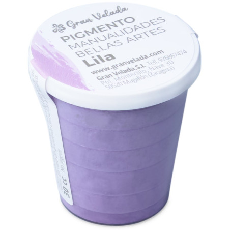 Lila Farbpulverpigment zum Basteln
