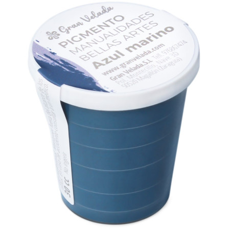 Marineblaues Farbpulverpigment zum Basteln