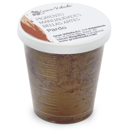Farebný pigment na ručné práce hnedastá