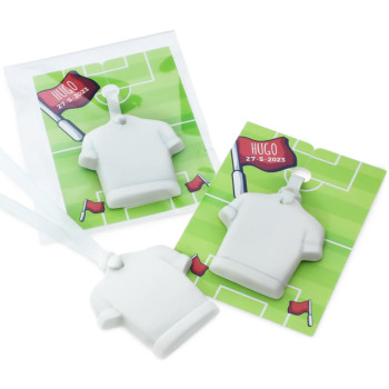 Kit zur Herstellung von duftenden Fußballdetails aus Keramik. Kit zur Herstellung von duftenden Fußballdetails aus Keramik.