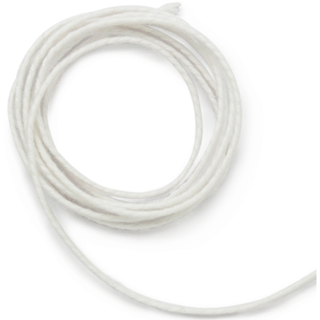Baumwolle und Eukalyptus Docht für Kerzen 7-8 cm