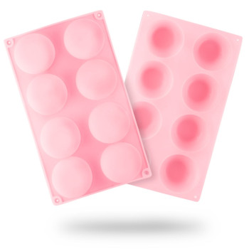 Silikonform 8 runde Tabletten Silikonform 8 runde Tabletten