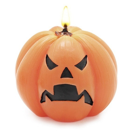 Forma na výrobu halloweenských sviečok nahnevaná tekvica
