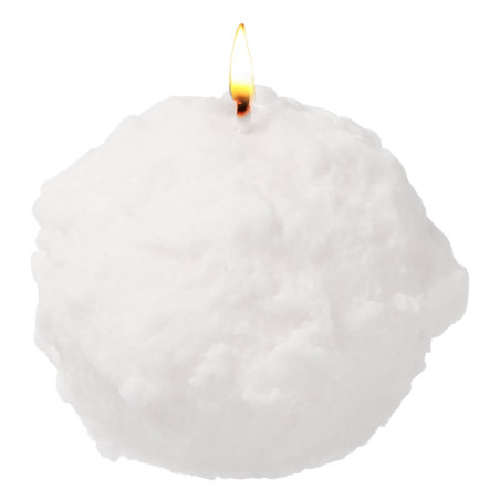 Schneeballkerzenform 8 cm