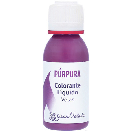 Tekuté farbivo na sviečky purpurová