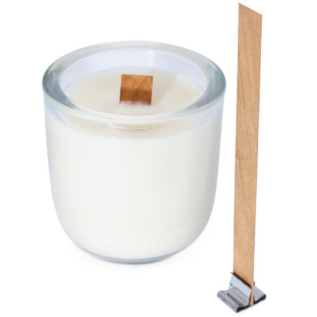Pavios de madeira para velas 18 x 130 mm