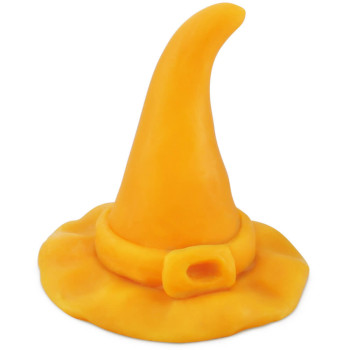 Besenhut-Schablone für Halloween-Basteleien.