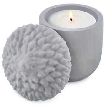 Molde de silicone bolota para fazer recipiente de velas.
