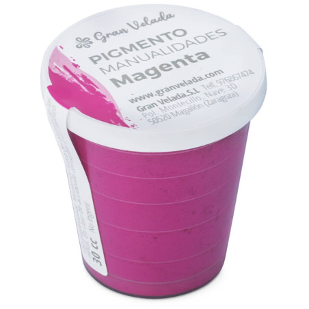 Pigmento magenta para artesanatos