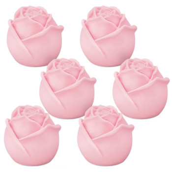 Molde 6 mini rosas fechadas