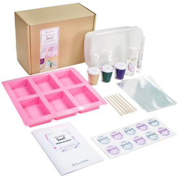 Kit na výrobu swirl mydla – biely základ, materiály a návod | Gran Velada Kit na výrobu swirl mydla – biely základ, materiály a návod | Gran Velada