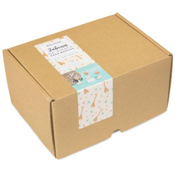 Giraffen-Seifen selber machen – Set für Taufgeschenke