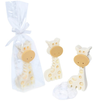 Giraffen-Seifen selber machen – Set für Taufgeschenke