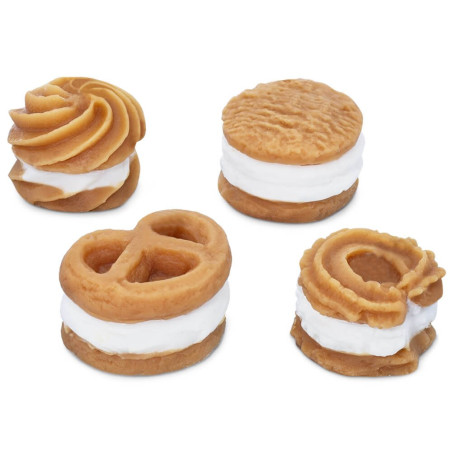 Molde 4 biscoitos dinamarqueses para sabonetes