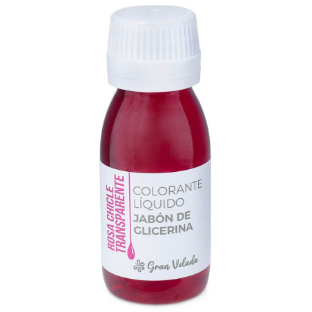 Gummirosa flüssiger Farbstoff für Glycerinseife