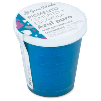 Pigmento azul puro para cimento e gesso