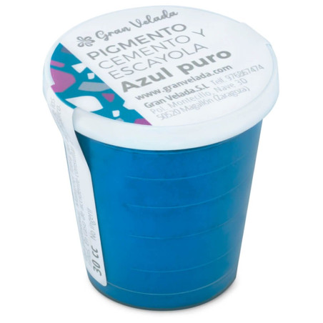 Pigmento azul puro para cimento e gesso