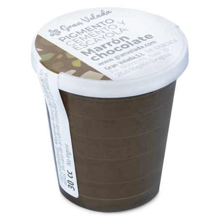 Čokoládovo hnedý pigment na cement a sadru