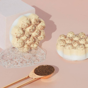 Set zur Herstellung von Massageseife. Material und Anleitung
