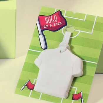 Kit zur Herstellung von duftenden Fußballdetails aus Keramik. Materialien und Anleitungen. Kit zur Herstellung von duftenden Fußballdetails aus Keramik. Materialien und Anleitungen.