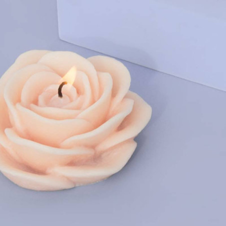Bastelset zur Herstellung von Kerzen in Blumenform