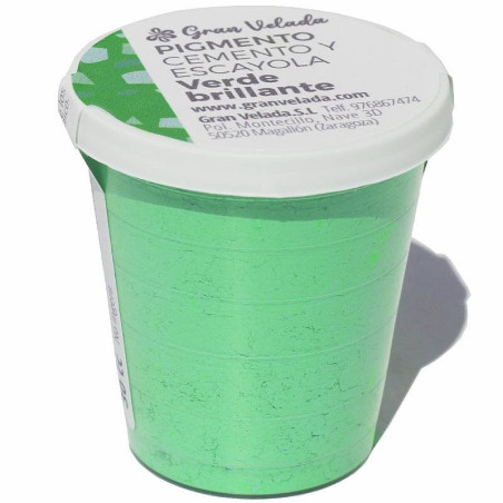 Svetlo zelený pigment pre cement a sadru