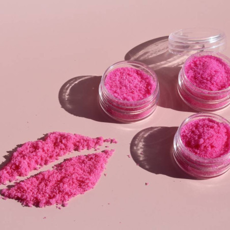 Kit zur Herstellung von Lippenpeeling. Materialien und Anleitungen