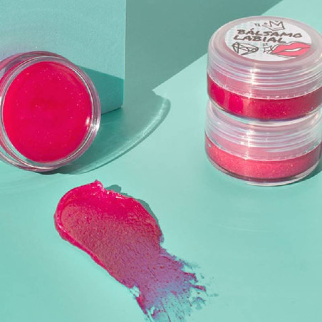 Set zur Herstellung von jugendlichem Lippenstift. Materialien und Anleitungen
