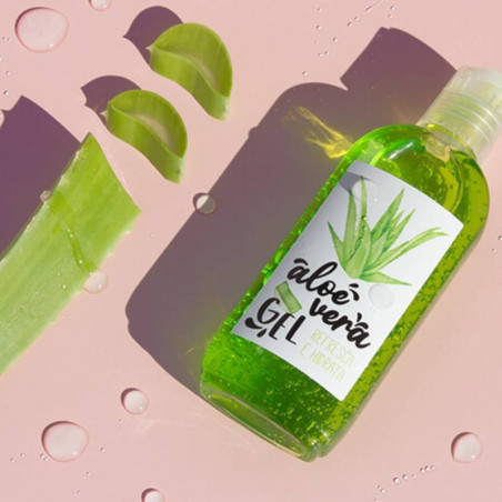 Súprava na výrobu hydratačného gélu z aloe vera. Materiály a pokyny
