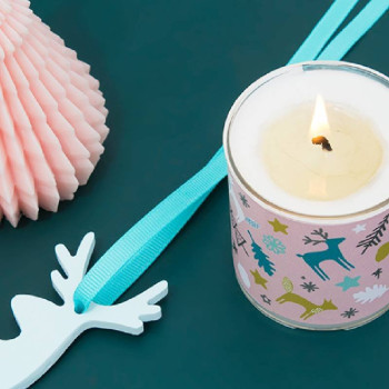 Set zur Herstellung von Weihnachtswaldkerzen. Materialien und Anleitungen Set zur Herstellung von Weihnachtswaldkerzen. Materialien und Anleitungen