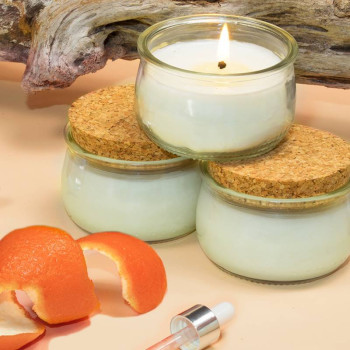 Bastelset zur Herstellung von Massagekerzen