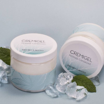 Set zur Herstellung von Cremigel gegen müde Beine. Materialien und Anleitungen Set zur Herstellung von Cremigel gegen müde Beine. Materialien und Anleitungen