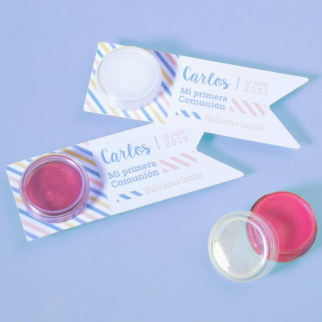 Kit zur Herstellung von Lippenbalsam. Materialien und Anleitungen