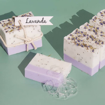 Kit como hacer jabon de lavanda. Materiales e instrucciones Kit como hacer jabon de lavanda. Materiales e instrucciones