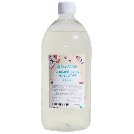 Champô base para animais de estimação